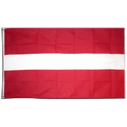 Letland flag i stof (90x150 cm) - 