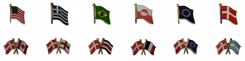 Flag Pins / Emblemer