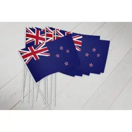 New Zealand vifteflag i papir (20x27 cm) - 
