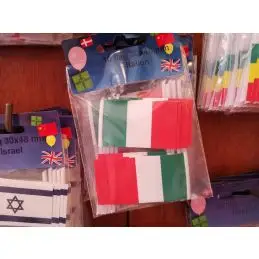 Italien kageflag i papir (30x48 mm) - 