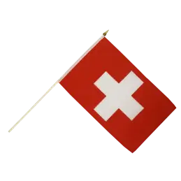 Schweiz vifteflag i stof (30x45 cm) - 
