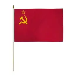 USSR vifteflag i stof (30x45 cm) - 