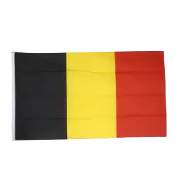 Belgien flag i stof (90x150 cm) - 