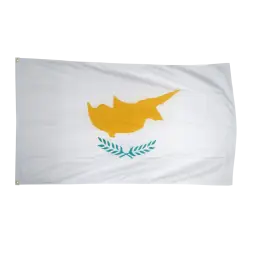 Cypern flag i stof (90x150 cm) - Stofflag 90x150 cm