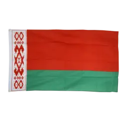 Hviderusland flag i stof (90x150 cm) - 