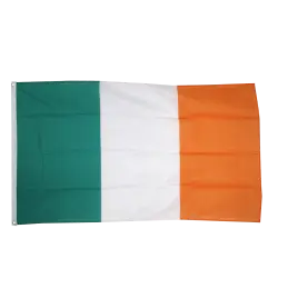 Irland flag i stof (90x150 cm) - 