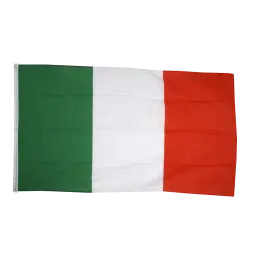 Italien flag i stof (90x150 cm) - 