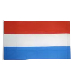 Luxembourg flag i stof (90x150 cm) - 