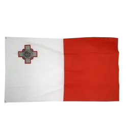 Malta flag i stof (90x150 cm) - 