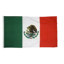 Mexico flag i stof (90x150 cm) - 