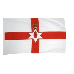 Nord Irland flag i stof (90x150 cm) - 