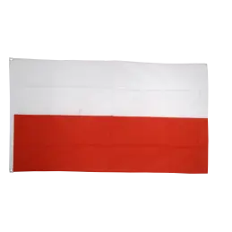 Polen flag i stof (90x150 cm) - 