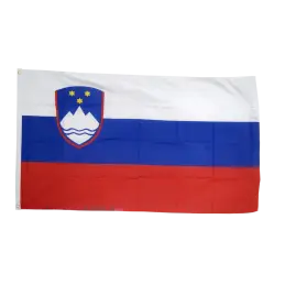 Slovenien flag i stof (90x150 cm) - 