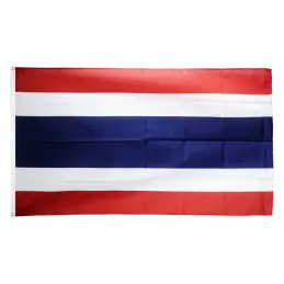 Thailand flag i stof (90x150 cm) - 