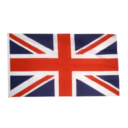 Storbritannien / United Kingdom flag i stof (90x150 cm) - 