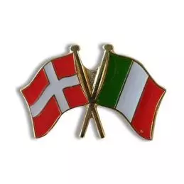 Venskabsflag DK  / Italien - 