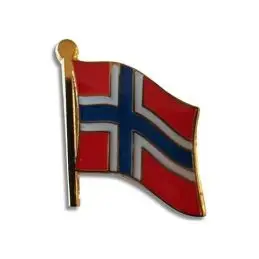 Emblem Norge - Enkelt flag