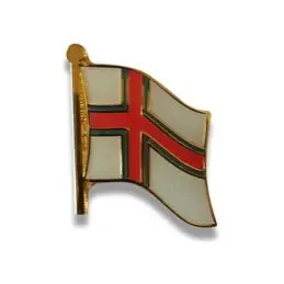 Emblem Færøerne - Enkelt flag