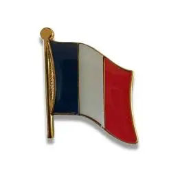 Emblem Frankrig - Enkelt flag