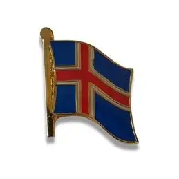 Emblem Island - Enkelt flag