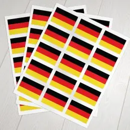 Klæbeflag Tyskland - 