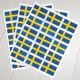 Klæbeflag Sverige - 