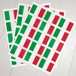 Klæbeflag Italien - 