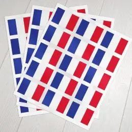 Klæbeflag Frankrig - Klistermærker