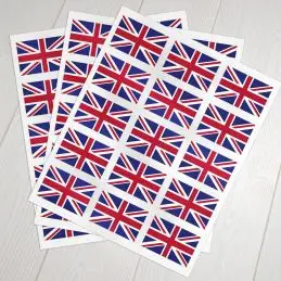Klæbeflag Storbritannien / United Kingdom - Klistermærker