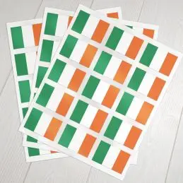 Klæbeflag Irland - 