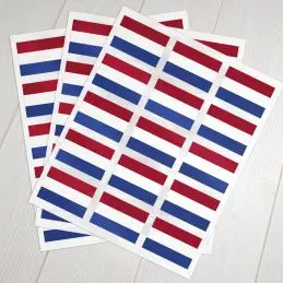 Klæbeflag Holland - 