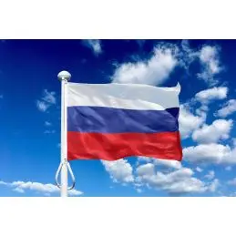 Rusland 225 cm, 8-9 mtr. flagstang - 
