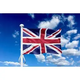 Storbritannien / United Kingdom 225 cm, 8-9 mtr. flagstang - 