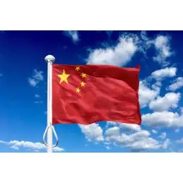 Kina 150 cm, 5-6 mtr. flagstang - 