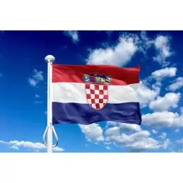 Kroatien 150 cm, 5-6 mtr. flagstang - 