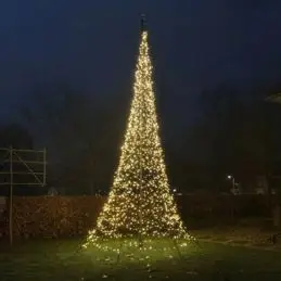 Fairybell lyskæde til 6 mtr. flagstang m/ 2000 LED lys - Tilbehør