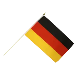 Tyskland vifteflag i stof (30x45 cm) - new-testing-category