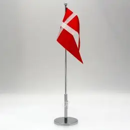 Bordstang 50 cm med rund flad fod - Bordstænger